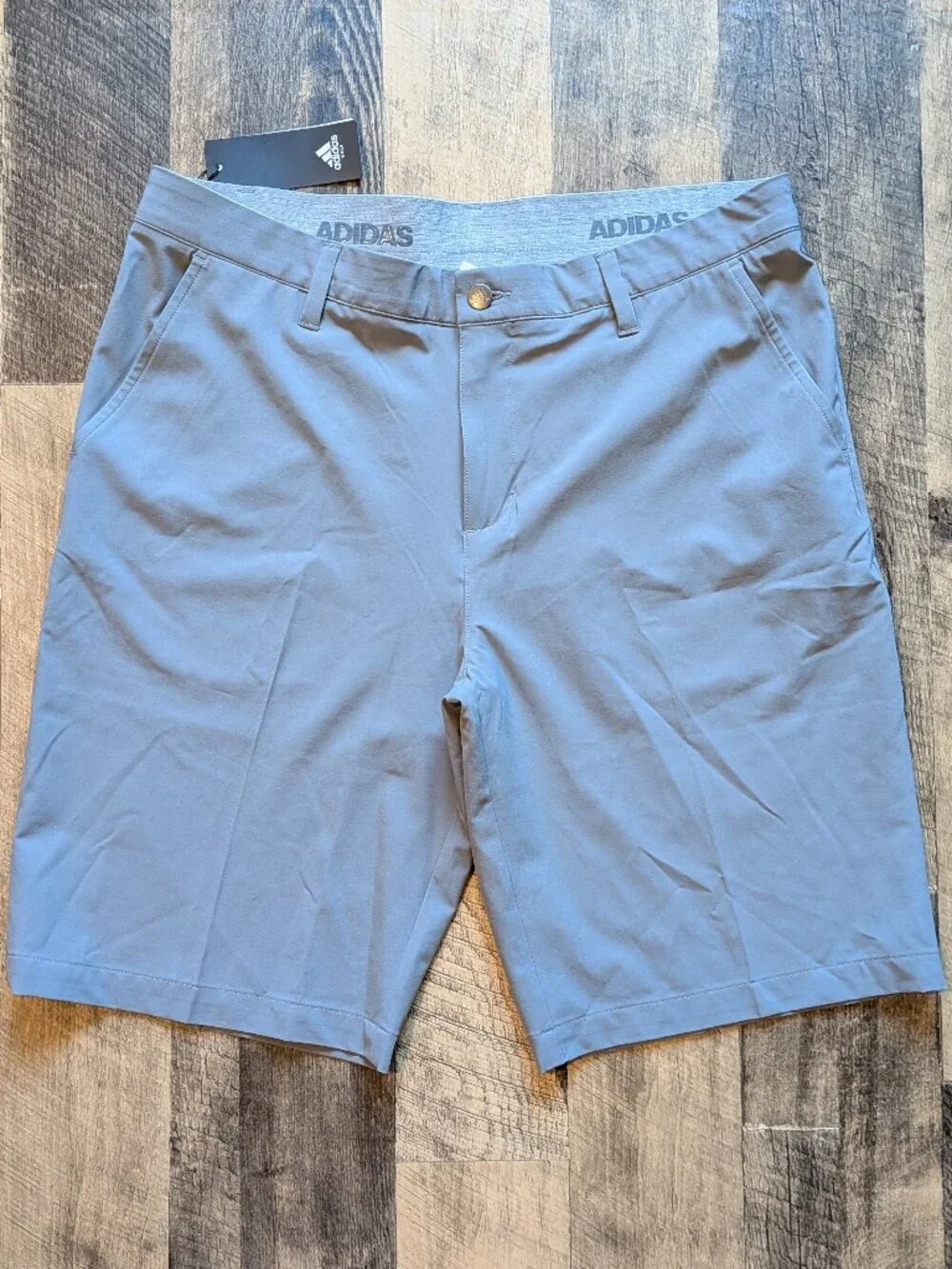 Adidas Ultimate365 Golf Shorts Grey Three 8.5-Inch
